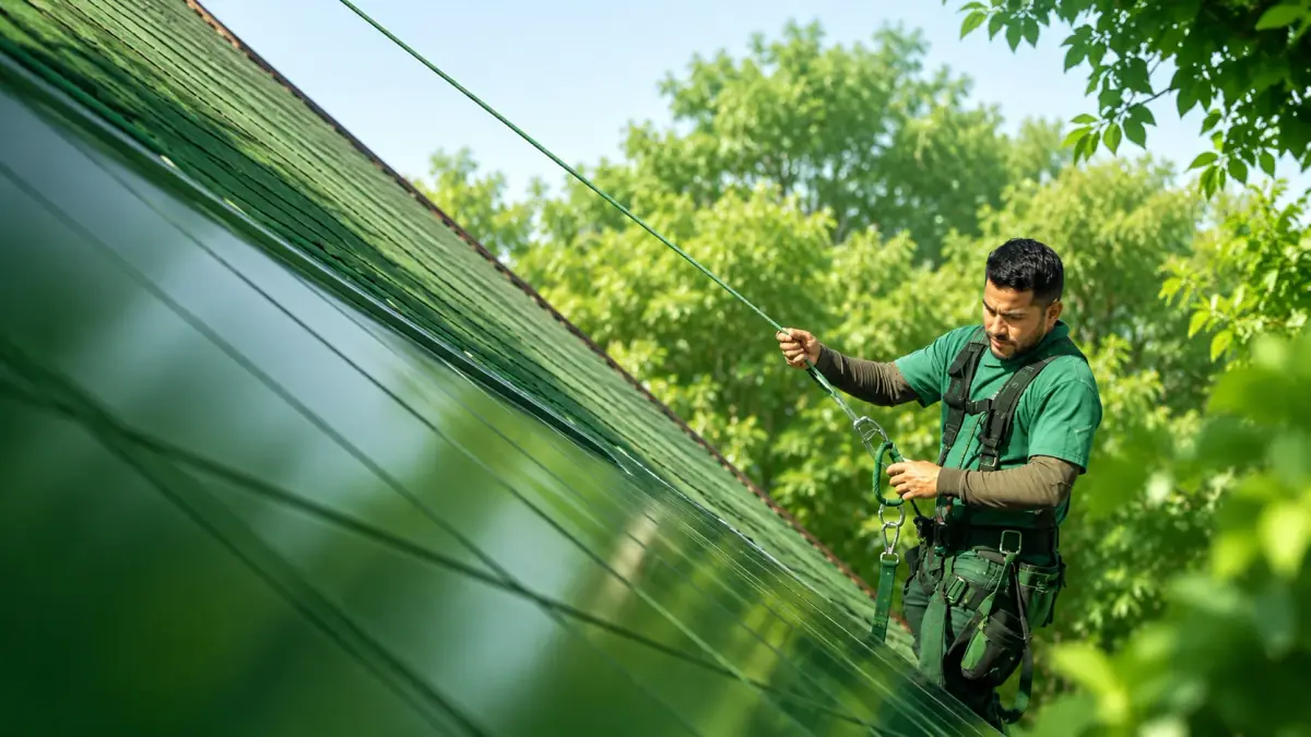 Professional roof and outdoor service